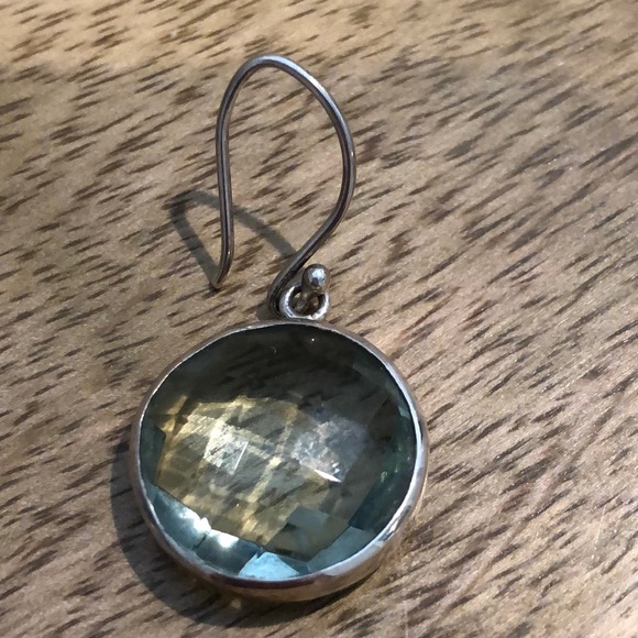 Aquamarine Drop Earrings - Picture 3 of 3